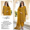 Sf 5610 A To D By Shree Chiffon Bulk Pakistani Salwar Suits Orders In India
